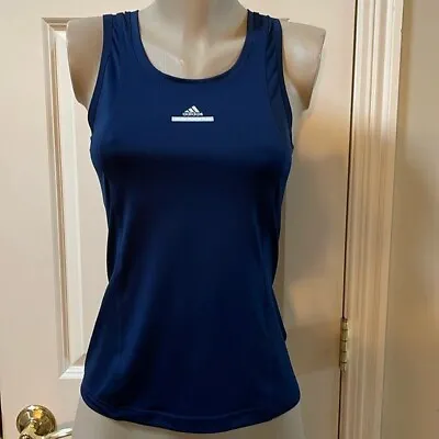 Stella McCartney Barricade Adidas Navy Tank XS • $12.60