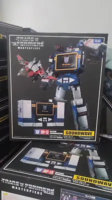 Takara MP-13 Transformers Masterpiece Soundwave With Laserbeak Action Figure Toy • $59.99