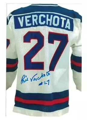 Phil Verchota Signed Autographed 4x6 Photo Olympic Hockey Gold 1980 A • $17.99