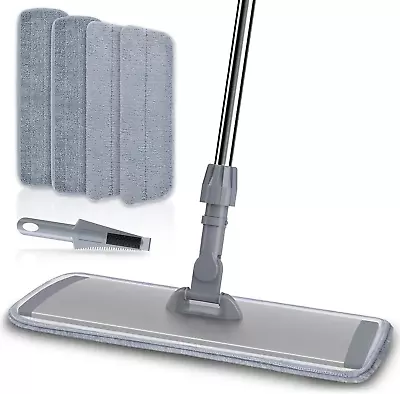 Sunally 18 Inch Professional Microfiber Mop Floor Cleaning Mop Wet And Dust Mop • $28.33