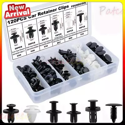 120X Car Body Trim Clips Retainer Bumper Rivets Auto Door Panel Plastic Fastener • $15.39