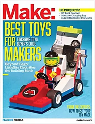 Make: Technology On Your Time Volume 41 : Tinkering Toys Paperbac • $9.89