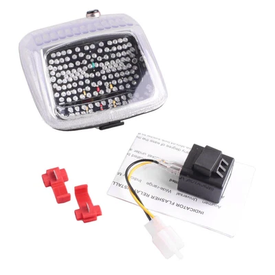 $45.45 • Buy For Harley V-ROD Night Rod Street Rod LED Tail Light Rear Brake Stop Lamp Clear