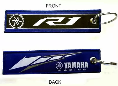 YAMAHA R1 YAMAHA Keyring Keychain Fabric Strap Keyring Motorcycle For All Models • $13.95