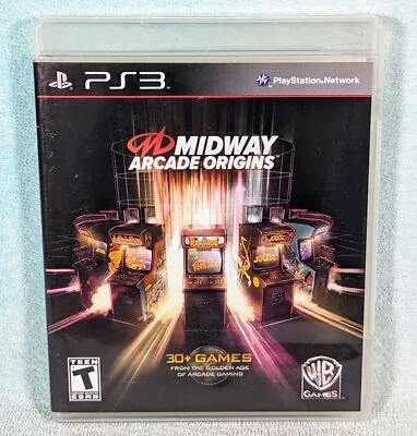 Midway Arcade Origins (Sony PlayStation 3 PS3 2012) Complete - Tested! • $17.99