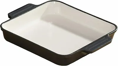 £23.95 • Buy Hairy Bikers 23cm Enameled Square Cooking Pan Non Stick Oven Roasting Tray Tin