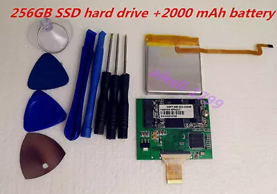 256GB SSD Upgrade 160GB Hard Drive 1.8  MK1634GAL ZIF For Classic 7th +Battery • $118.66