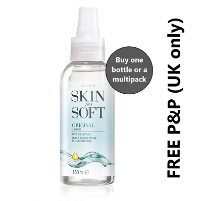 £15.99 • Buy AVON SKIN SO SOFT Dry Oil Spray Insect Repellant Midge Mosquito NEW **FREE P&P**