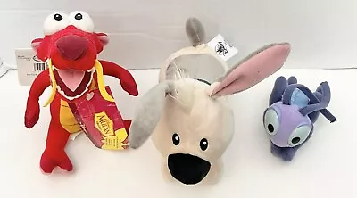 Disney Store Mulan Little Brother/Cricket/Mushu Plush Lot Of 3 • $30