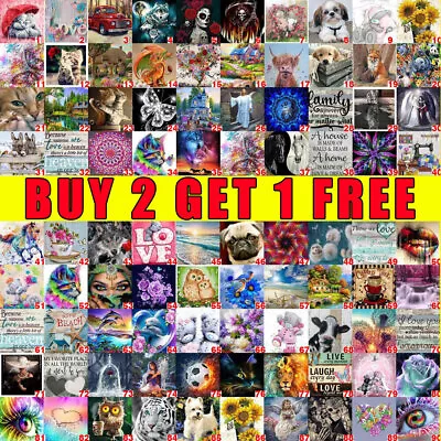 $8.19 • Buy 5D Diamond Painting Embroidery Picture Art Cross Craft Stitch DIY Arts Decor AU