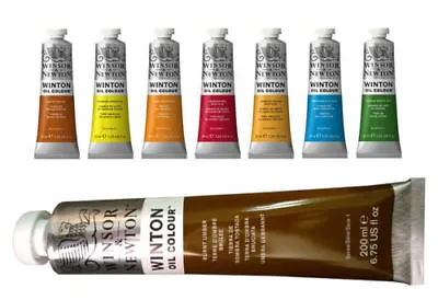 Winsor & Newton Winton Oil Paint 37ml & 200ml Tubes - All Colours Available • £5.49