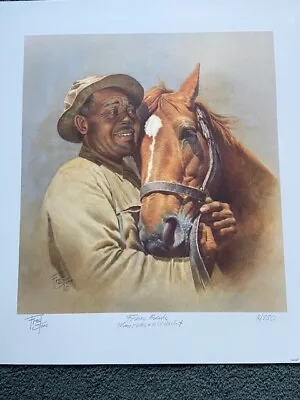Forever Friends Man O'war Harbut Signed By Fred Stone Limited Edition 2/950 Coa • $999.99