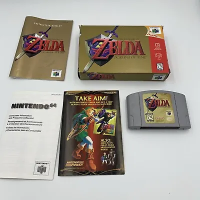 Zelda: Ocarina Of Time N64 Nintendo 64 Complete CIB • $175