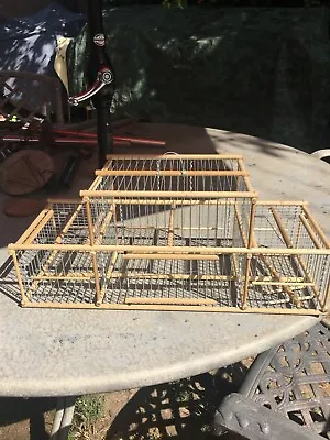 $45 • Buy Bird Cage Trap - Precision Hand Crafted In USA- 2 Traps - Trampera De Pajaros