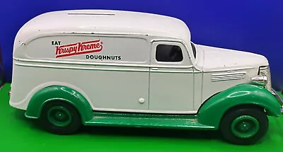 Krispy Kreme Doughnuts 1938 Chevrolet Delivery Truck Bank With Key 1/25 Diecast • $20