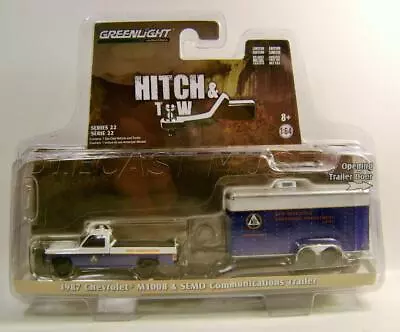 1987 '87 Chevy M1008 Truck & Trailer Semo Hitch & And Tow R22 Greenlight 2021 • $16.95