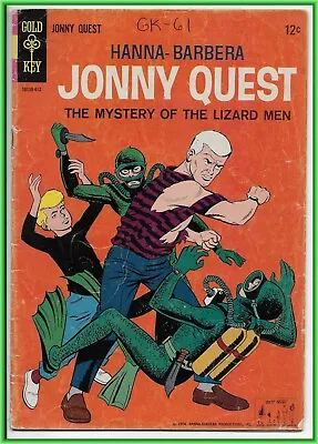 $209.95 • Buy Jonny Quest #1 Gold Key Comics 1964 Hanna Barbera Mystery Of The Lizard Men Rare