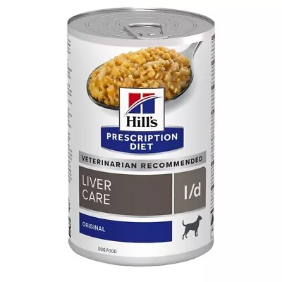 Hill's Prescription Diet L/d Liver Care Wet Dog Food Cans - 12 X 370g • £47.95