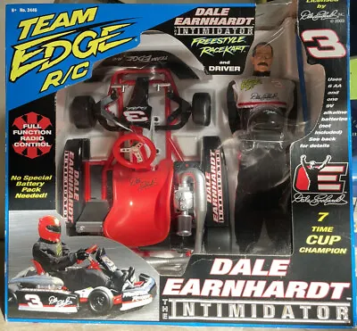 $80 • Buy Team Edge R/C Dale Earnhardt The Intimidator Freestyle Race Kart Driver 2003 1:6
