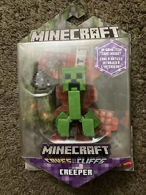 Minecraft Caves & Cliffs CREEPER Action Figure BRAND NEW • $2.99