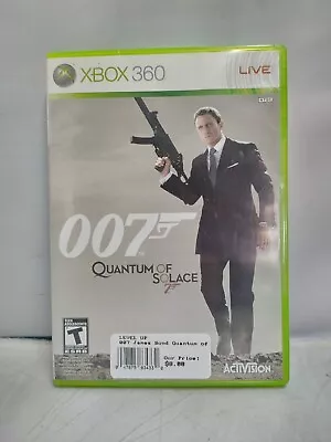 (LUP) James Bond 007: Quantum Of Solace (Microsoft Xbox 360 2008) • $4.14