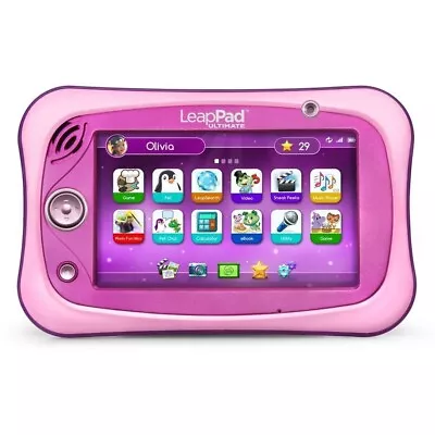 LeapFrog LeapPad Ultimate Bundle Kids Safe Learning Tablet - Pink • $374.95