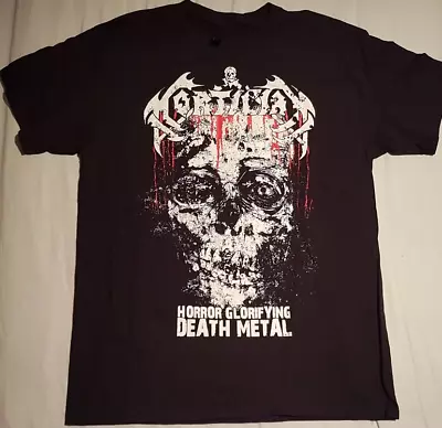 Horror Glorifying Death Metal Mortician Band Black T-Shirt  RM134 • $22.99