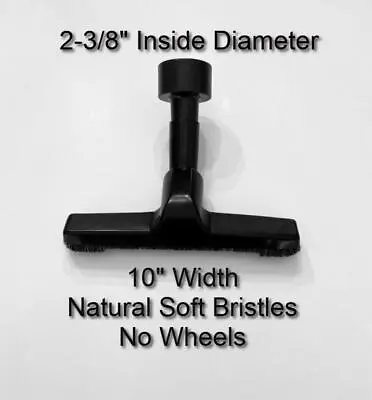 $16.99 • Buy Universal Hard Floor Brush Attachment For Shop Vac Vacuum 2-1/2  Hoses 10  Wide