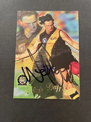$4 • Buy 2000 Select Nick Daffy Richmond Personally Signed Card In Mint Condition