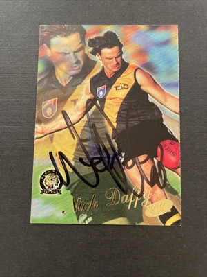 $4 • Buy 2000 Select Nick Daffy Richmond Personally Signed Card In Mint Condition