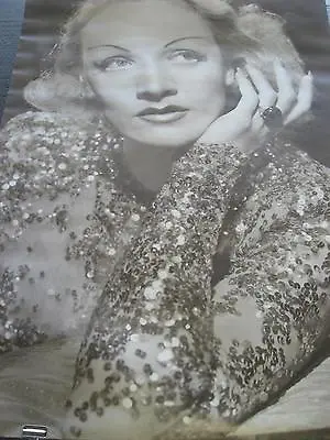 Marlene Dietrich In Sequins  Pin Up Vintage Wall  Poster PBX416 • $9.99