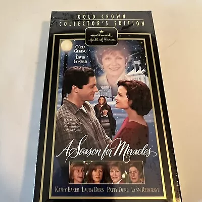 A SEASON FOR MIRACLES PATTY DUKE VHS 1999 Hallmark Hall Of Fame New  • $17