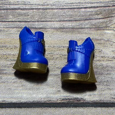 Lol Surprise Omg Doll Shoes Shoe Jukebox Bb Elvis Blue Gold Loafer Booties • $13.15