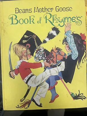 1977 Dean's Mother Goose Book Of Rhymes Vintage Retro Nursery Baby Gift • $19.99