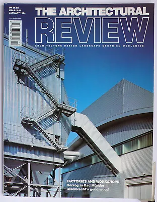 £3.50 • Buy Architectural Review Magazine 1163 January 1994 Factories And Workshops 