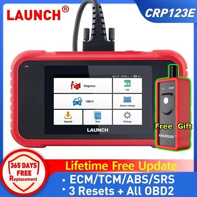 LAUNCH X431 CRP123E OBD2 Scanner Engine ABS SRS Code Reader Diagnostic Scan Tool • $210