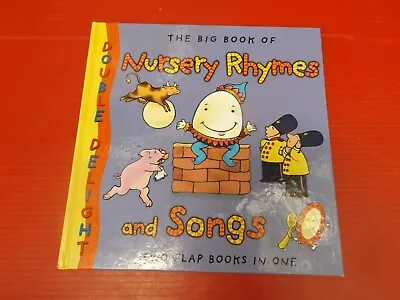 The Big Book Of Nursery Rhymes And Songs Novick 2 Flap Books In One Hardcover  • $15.90