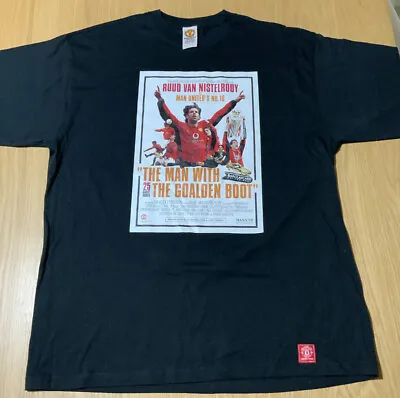Manchester United T-Shirt Ruud Van Nistelrooy 2002-2003 Golden Boot VGC • $18.48