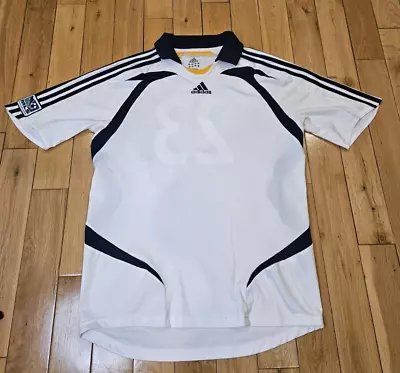 2007 Adidas LA GALAXY DAVID BECKHAM #23 Soccer MLS Jersey Kit Men's M CLIMACOOL • $39.99