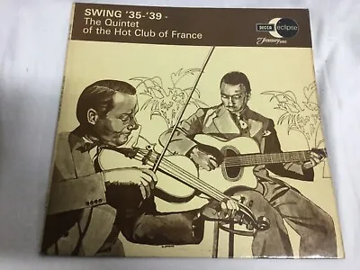 Swing '35-'39 The Quintet Of The Hot Club Of France 1970 Vinyl LP Album ECM 2051 • £11.99