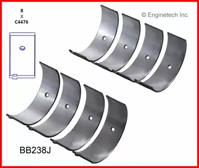 79-88 Ford 2.3L / 140 SOHC L4 8V  TW  Turbo   Rod Bearings STD • $30.55