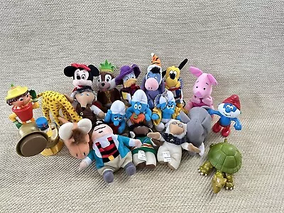 20 X Vintage McDonalds Happy Meal Toys Disneyland Paris Smurfs Wombles Bundle • £19.99