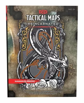 £19.99 • Buy Dungeons & Dragons RPG Tactical Maps Reincarnated (63030000)