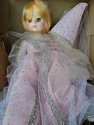 Vintage 14  Madame Alexander 1550 Fairy Godmother Doll In Pink Dress W Tag  • $23