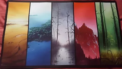 £20.99 • Buy 1x UNIHINGED LANDS PLAYMAT - Unhinged - MTG Magic The Gathering