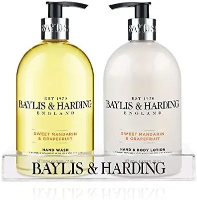 Baylis & Harding Sweet Mandarin & Grapefruit Hand Wash And Lotion Set • £6.83
