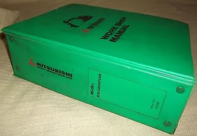 Mitsubishi Ms450-8 Excavator Service Shop Repair Workshop Manual With Supplement • $499.99