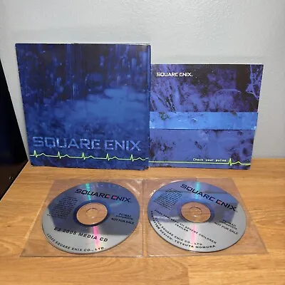 Square Enix E3 2005 Media Kit Press CD Promo Final Fantasy Playstation 2 PS2 • $199.95