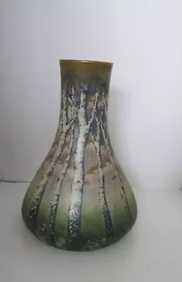 Antique Paul Dachsel Turn Teplitz Birch Tree Amphora Large Vase Art Deco Austria • $1900