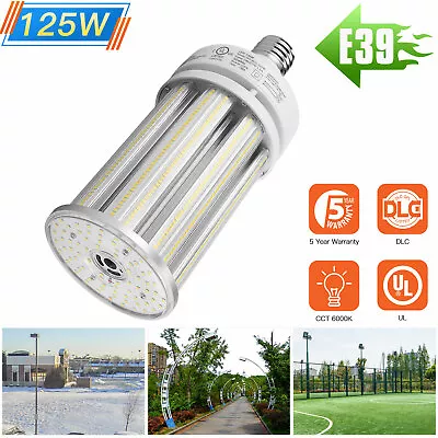 125W LED Corn Bulb Light Replace 400W Metal Halide Warehouse High Bay Lamp 6000K • $63.26